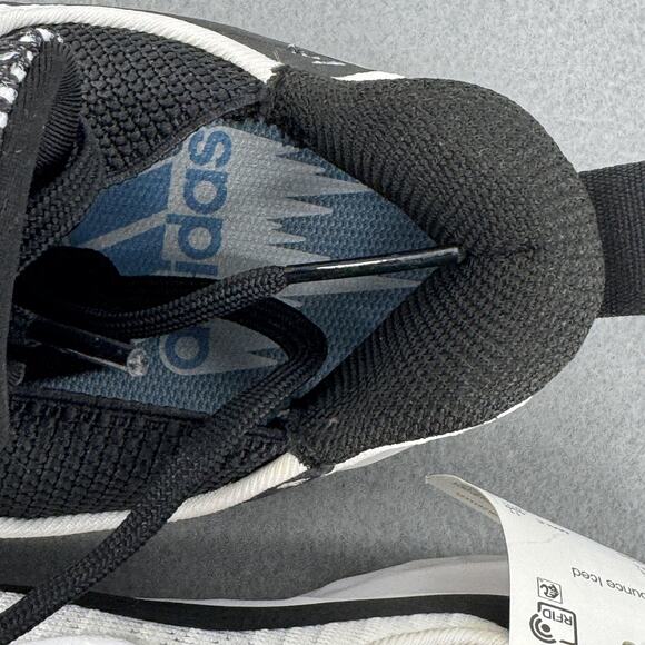 NWT Adidas Icon V Bounce Iced Metal Baseball Cleats Mens 11.5 Black White EE4131 main image 11